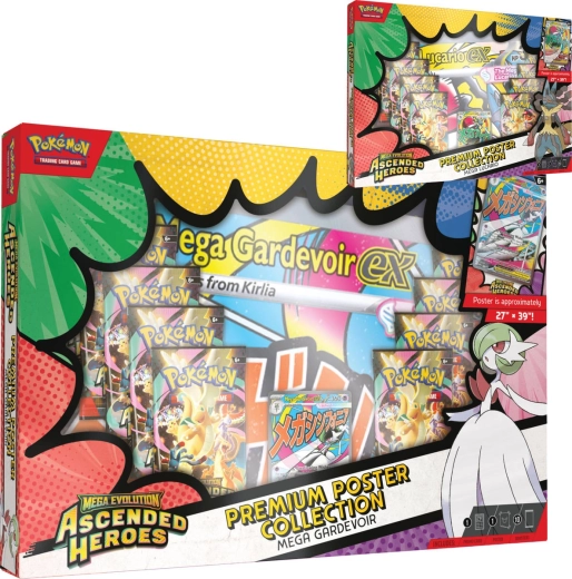 Pokémon TCG Ascended Heroes premium collectie met poster - 1 stuk