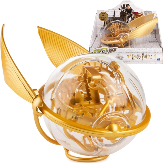 Outlet Perplexus Go! Harry Potter 3D-kogel­doolhof Gouden Snaai - beschadigde verpakking