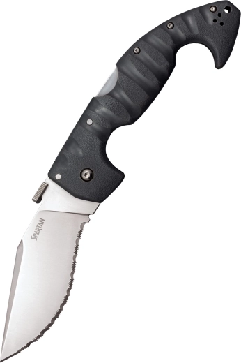 Cold Steel Spartan Serrated zakmes 11,4 cm, grijs, Griv-Ex, clip