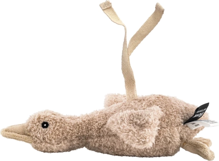 Flow knuffel met hartslaggeluid voor onderweg Liva Oat - 1 stuk