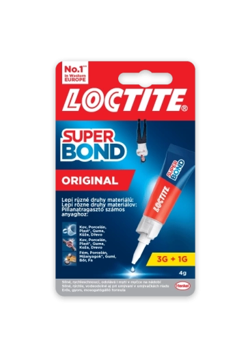 Loctite Super Bond Original 4 g – vloeibare secondelijm
