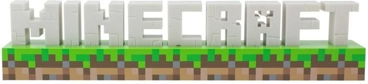 MINECRAFT logo LED-licht op batterijen