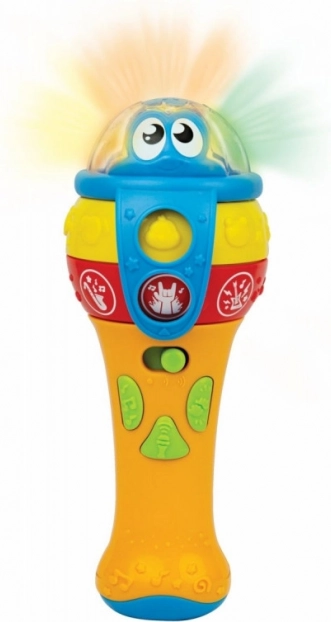 Interactieve Kindermicrofoon met Licht- en Geluidseffecten