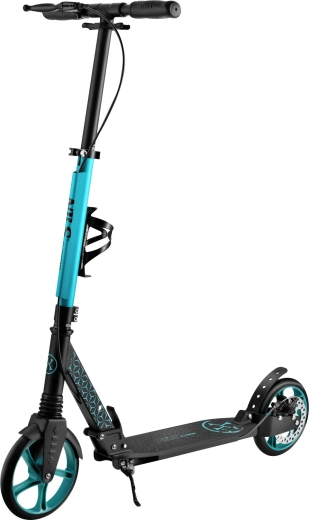 Opvouwbare step NILS Extreme HM124T met schijfrem – turquoise