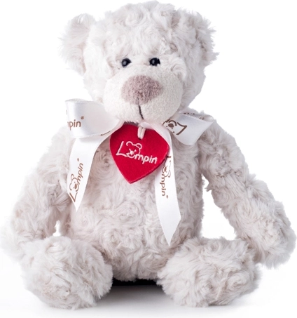 Knuffelbeer Spencer met strik