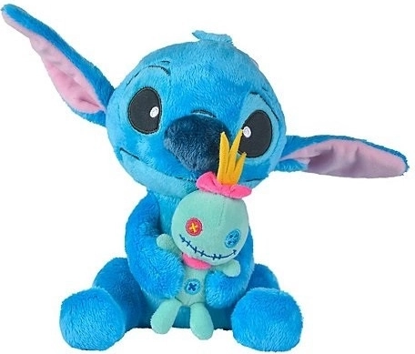 Mascotte Disney Lilo en Stitch met Scrump 25 cm