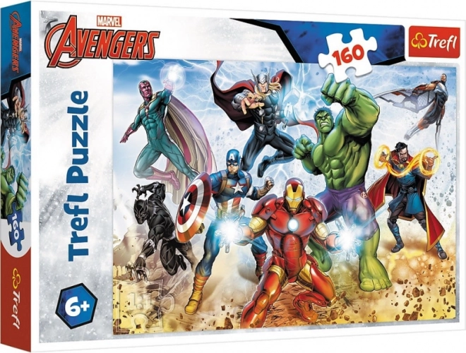 Puzzel 160 stukjes – klaar om de wereld te redden DISNEY MARVEL THE AVENGERS