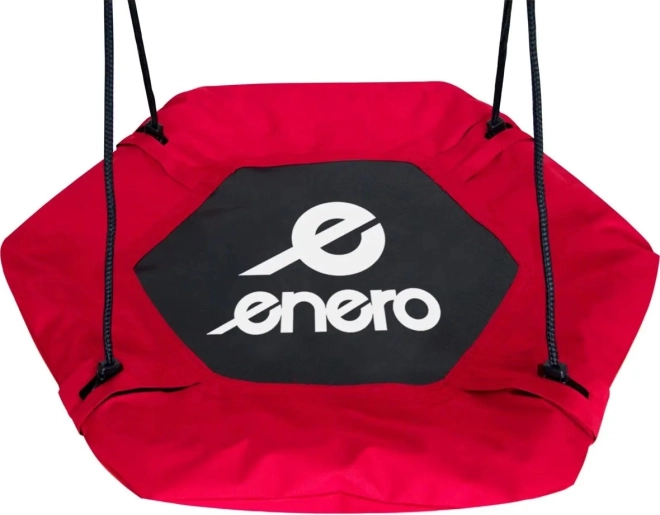 Zeskantige schommel ooievaarsnest Rood