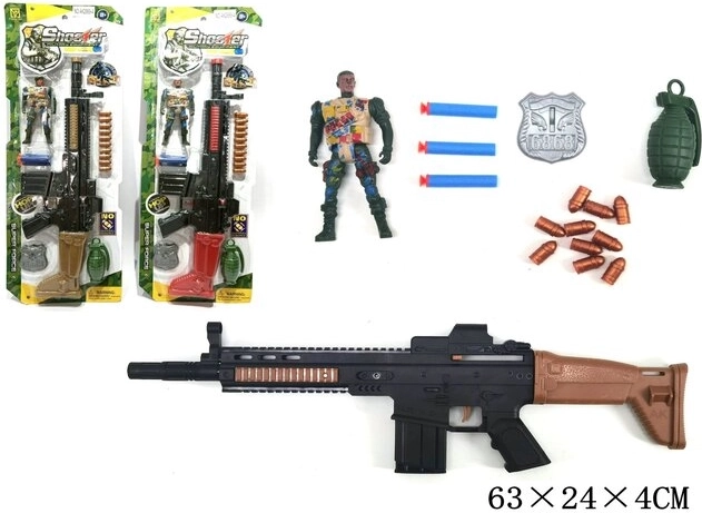 Militaire set op blisterverpakking
