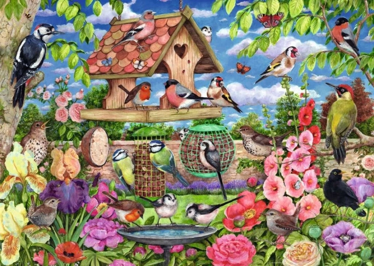 Ravensburger puzzel Vogeltafel 1000 stukjes
