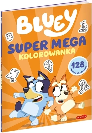 Bluey super mega kleurboek