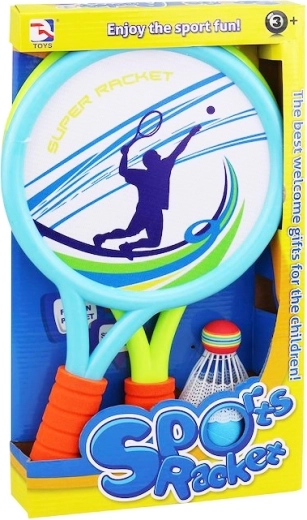 Strandrackets met bal en vangkooitje