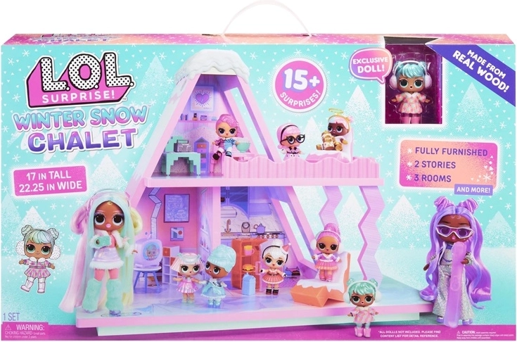 L.O.L. Surprise winterse sneeuwchalet