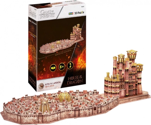 Revell 3D-puzzel House of the Dragon: King’s Landing, 262 stukjes