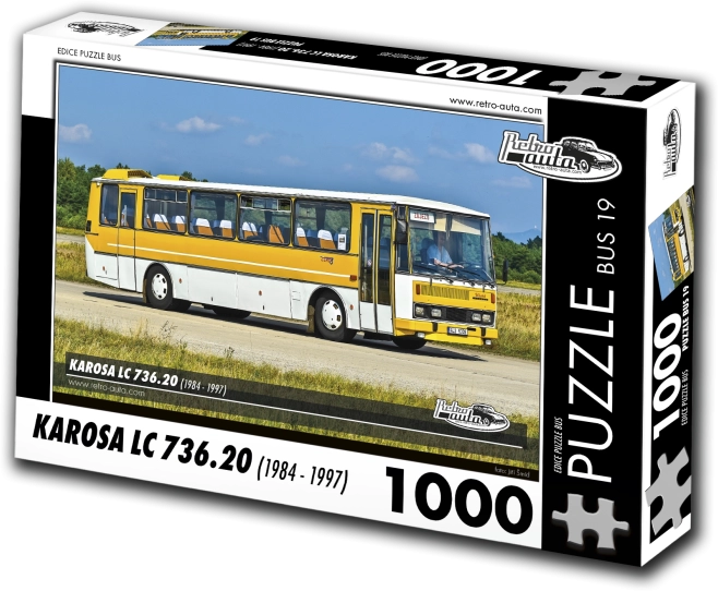 Puzzel Retro-auto’s Karosa LC 736.20 bus 1000 stukjes
