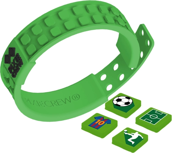 PIXIE CREW voetbal pixelarmband groen