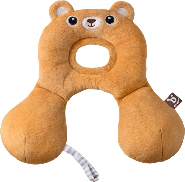 Kinder reiskussen met hoofdsteun Beertje 0–12 maanden