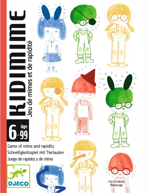 Kaartspel Kidimime - Raad eens wie ik ben