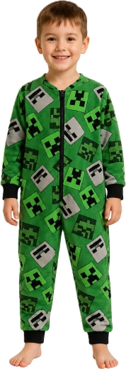 Fleece jumpsuit Minecraft