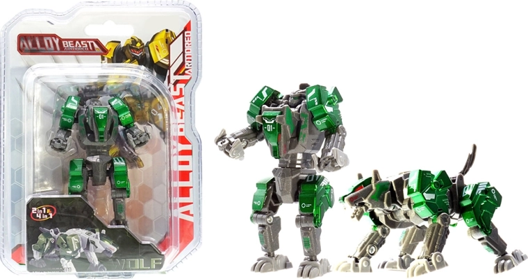 Oorlog der beesten – sneeuwwolf figuur