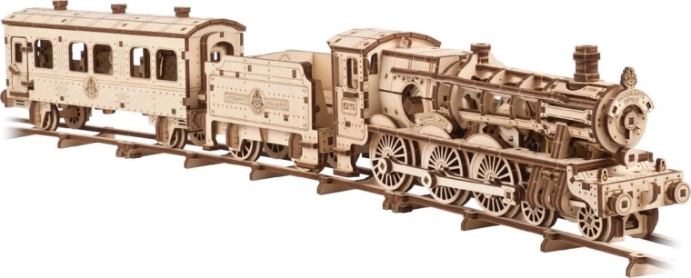 Houten mechanische 3D-puzzel UGEARS HARRY POTTER Zweinsteinexpres