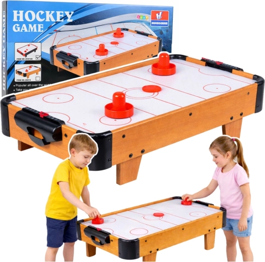 Mini tafel-airhockey voor kinderen – houten
