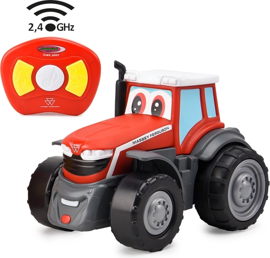 RC-tractor Massey Ferguson voor kinderen met geluid