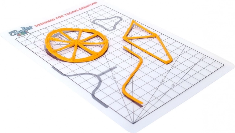 Sjabloon voor 3D‑pen 3Doodler Start+ 14,8 × 21 cm