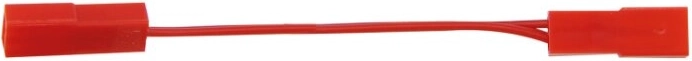 Adapterkabel met BEC-connector 2× 0,14 mm²
