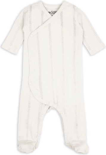 Lodger newborn overall Pointelle cream, maat 50