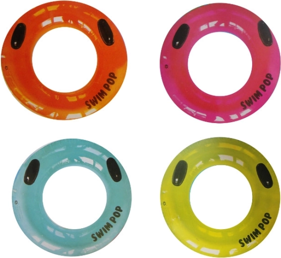 Opblaasbare zwemring 90 cm met handgrepen