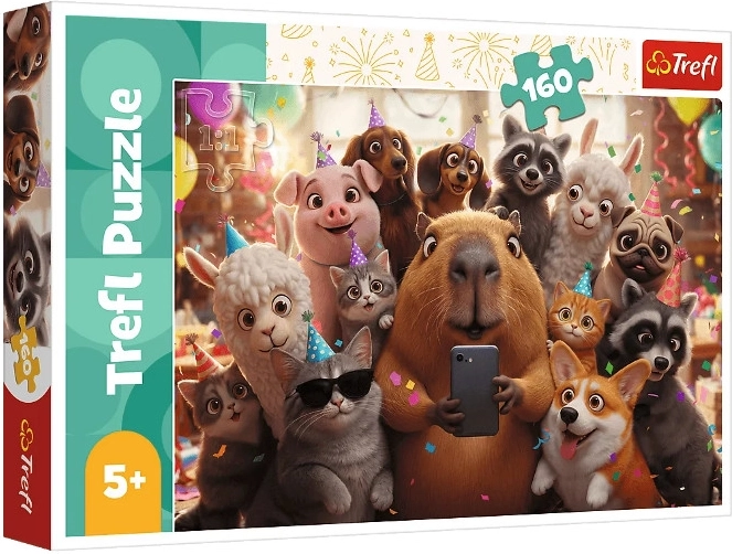 Puzzel Zoete selfie 160 stukjes