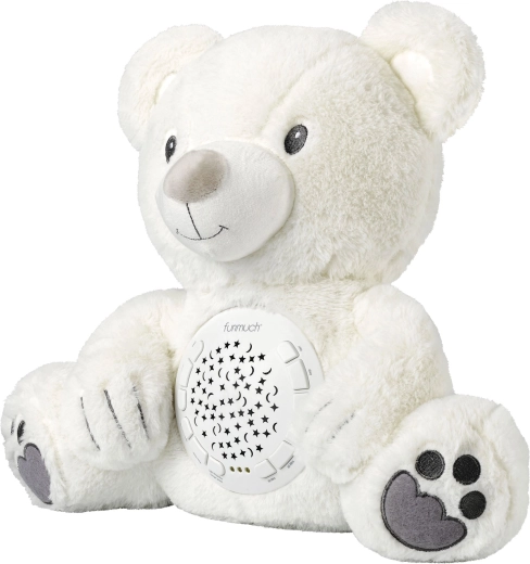 Slaaphulp 3-in-1 projector met verlichting, muziek en timer ijsbeer