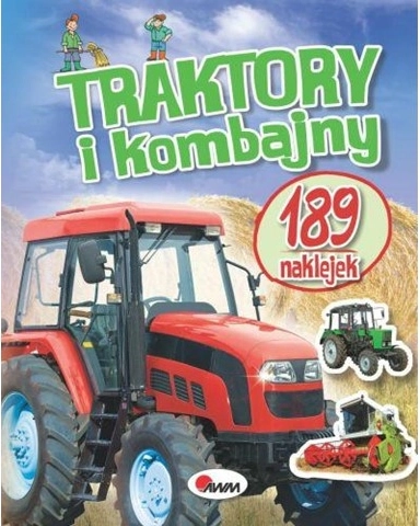 Tractoren en maaidorsers – stickerboek met 189 stickers