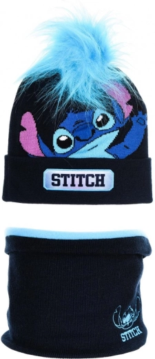 Winterset met muts en col van Lilo & Stitch