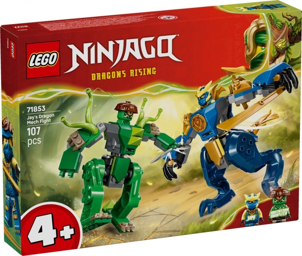 Lego Ninjago gevecht in Jay’s drakenmecha