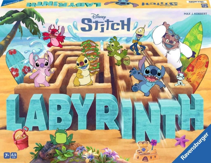 Disney Stitch Labyrint – bordspel