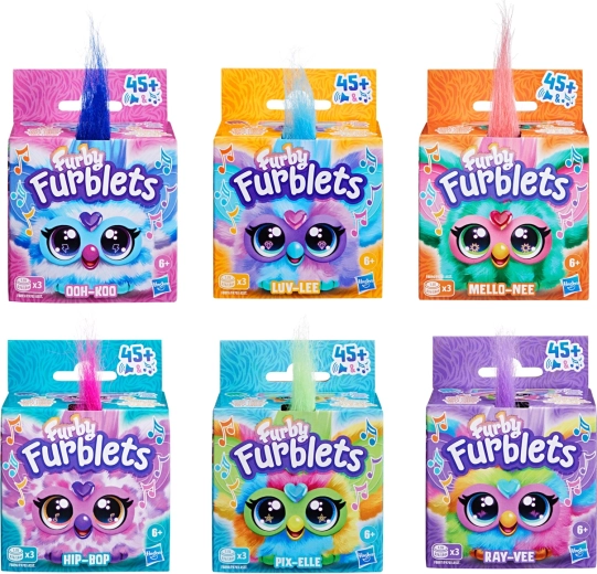 Hasbro Furby Furblets pluchen interactieve speelgoed assorti
