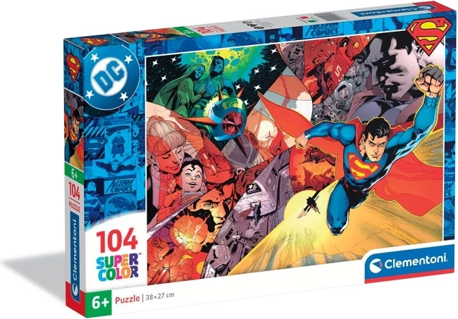 Puzzel 104 SUPERMAN voor kinderen