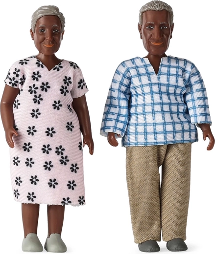 Lundby poppenhuispop oma en opa voor poppenhuis Billie – set