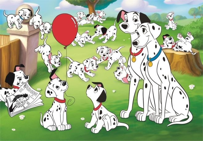 Puzzel CLEMENTONI Disney 101 Dalmatiërs MAXI 24 stukjes