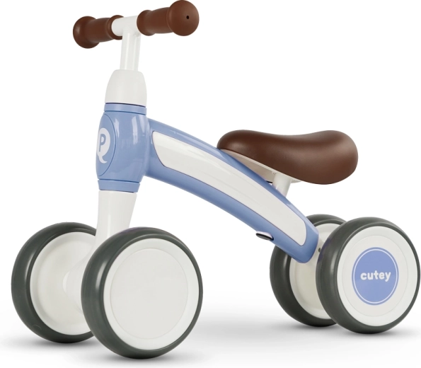 Qplay loopfiets Cutey blauw voor kinderen 1–3 jaar