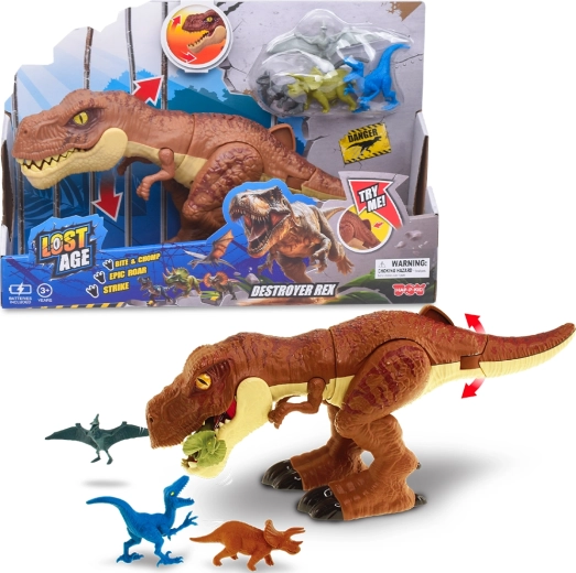 Hap-p-kid vernietiger T‑Rex plastic figuur voor kinderen