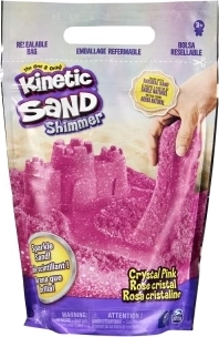 Kinetisch zand glinsterend roze 0,9 kg
