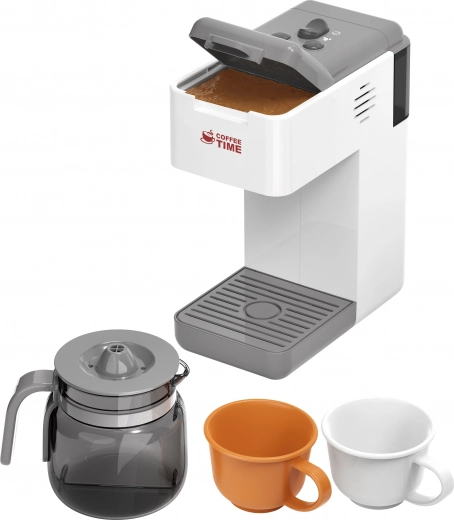 Kinderkoffiezetapparaat met kan en stromend water 20 cm