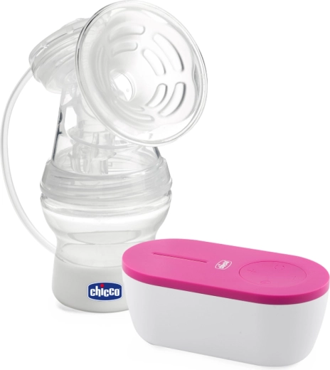 Elektrische borstkolf Chicco Compact Single, roze, USB