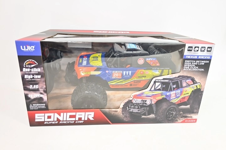 Terrein RC-auto met afstandsbediening + set