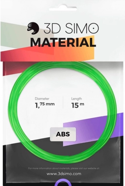 Filament ABS transparant 1,75 mm – sample 15 m