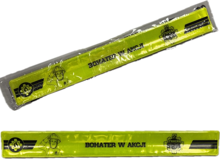 Set reflecterende banden BRANDWEERMAN SAM, 2 stuks