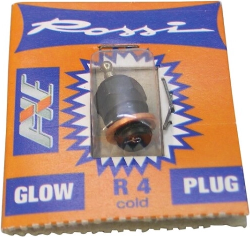 Rossi R4 cold gloeiplug voor modelbouwmotoren van 6–10 cc